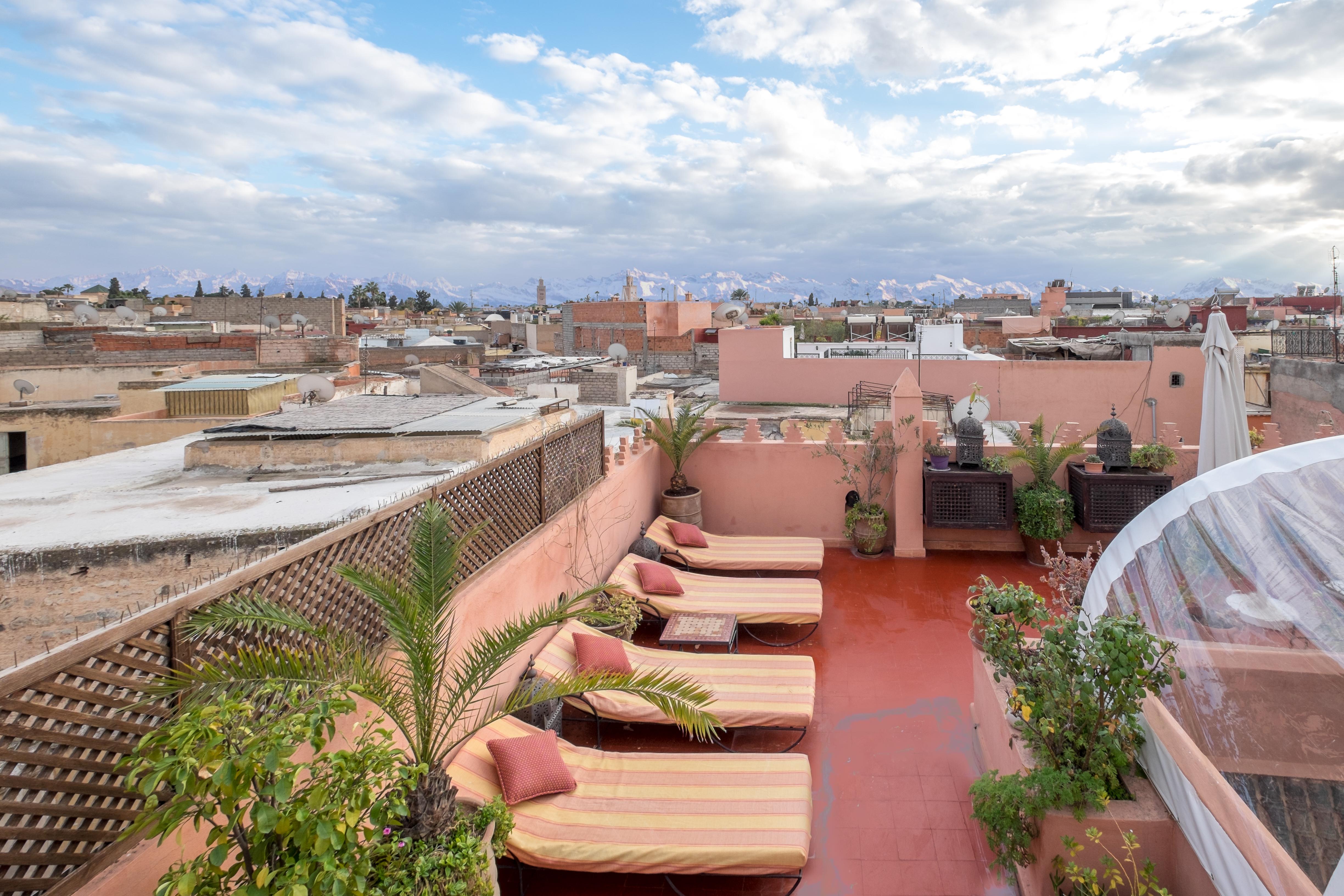 Hotel Riad Sable Chaud Marrakesch Exterior foto